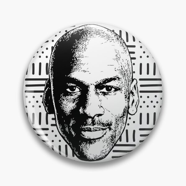 Item preview, Bogolan pattern MJ – Basketball number 23 designed and sold by Wolagno.