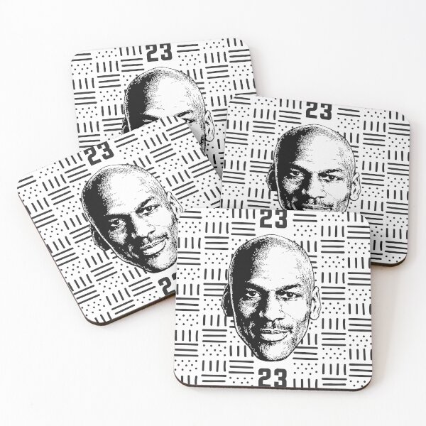 Item preview, Bogolan pattern MJ – Basketball number 23 designed and sold by Wolagno.