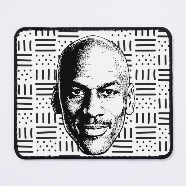 Item preview, Bogolan pattern MJ – Basketball number 23 designed and sold by Wolagno.