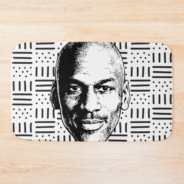 Item preview, Bogolan pattern MJ – Basketball number 23 designed and sold by Wolagno.