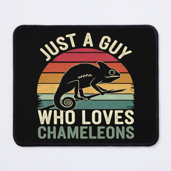 Item preview, Just A Guy Who Loves Chameleons  designed and sold by AquaKiev.