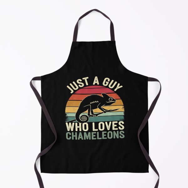 Item preview, Just A Guy Who Loves Chameleons designed and sold by AquaKiev.