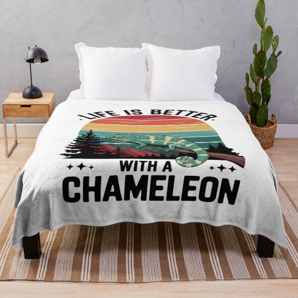Item preview, Life is better with a Chameleon designed and sold by PowAcademy.