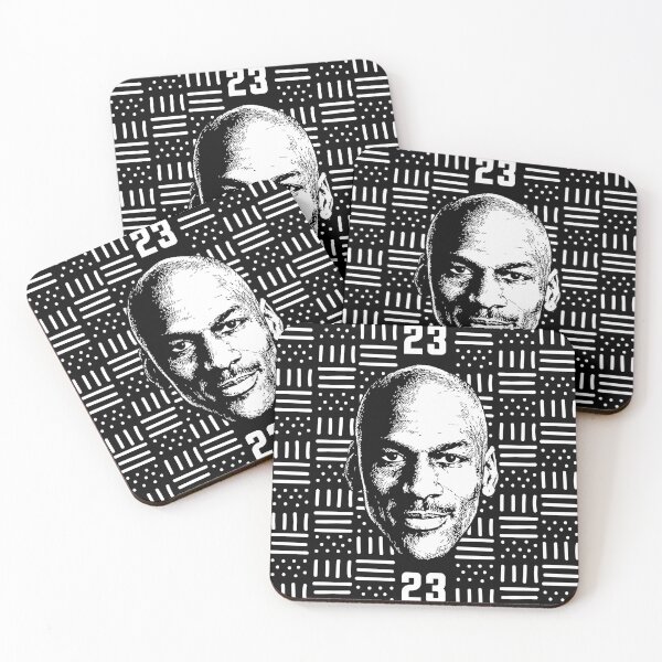 Item preview, Bogolan pattern MJ – Basketball number 23 designed and sold by Wolagno.