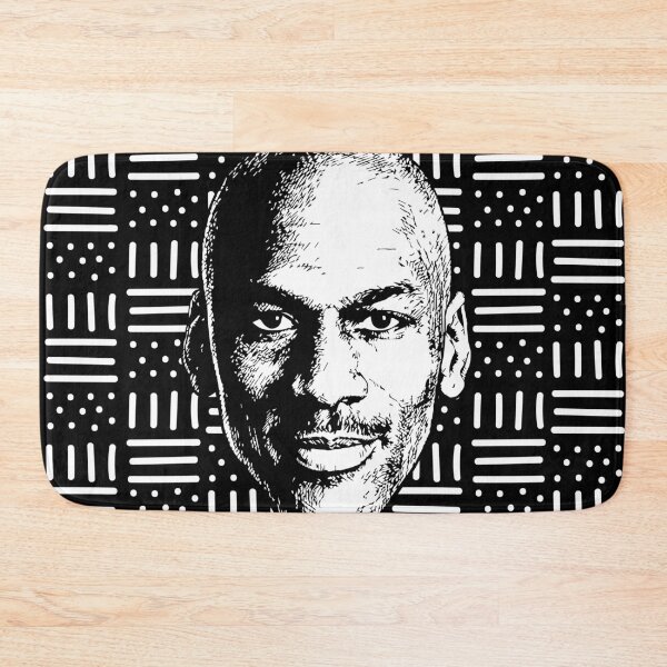 Item preview, Bogolan pattern MJ – Basketball number 23 designed and sold by Wolagno.