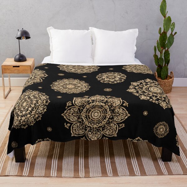 Item preview, Royal Night Gold Pattern designed and sold by LuxeFusionArt.