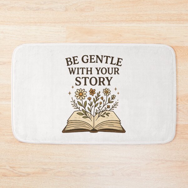Item preview, Be Gentle With Your Story – Dark Academia Self Love Illustration designed and sold by SidTastic .
