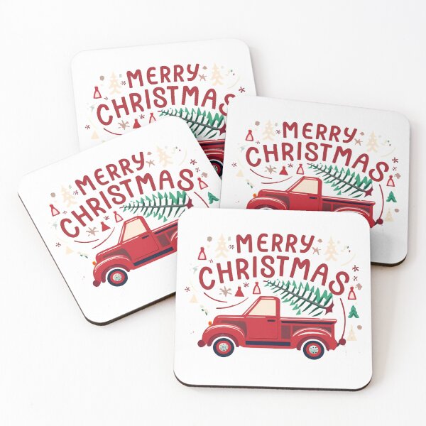 Item preview, Merry Christmas - Car and Christmas Tree on the Roof designed and sold by yanderedev.
