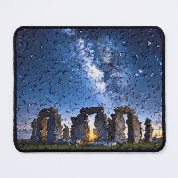 Item preview, stonehenge dark burst colorful abstract design designed and sold by SmashingDeals.