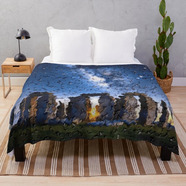 Item preview, stonehenge dark burst colorful abstract design designed and sold by SmashingDeals.