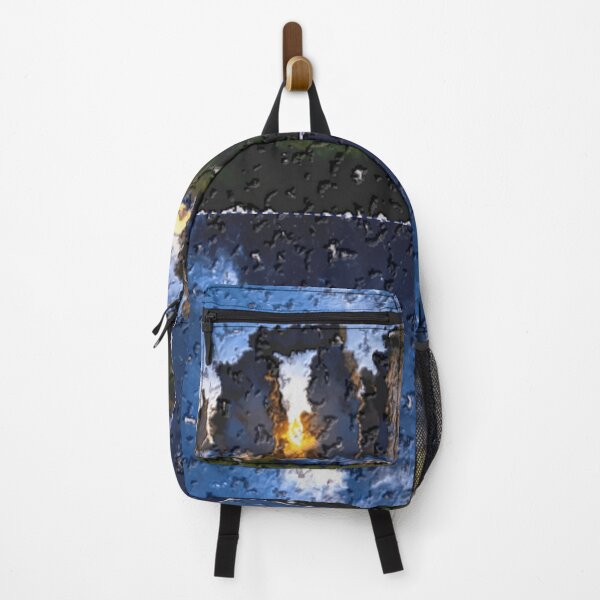 Item preview, stonehenge dark burst colorful abstract design designed and sold by SmashingDeals.