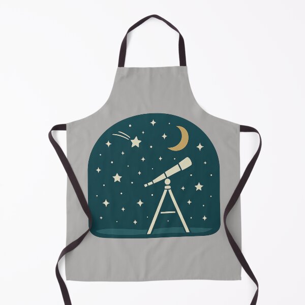Item preview, Minimalist Night Sky Telescope Scene designed and sold by Youssef-BM.