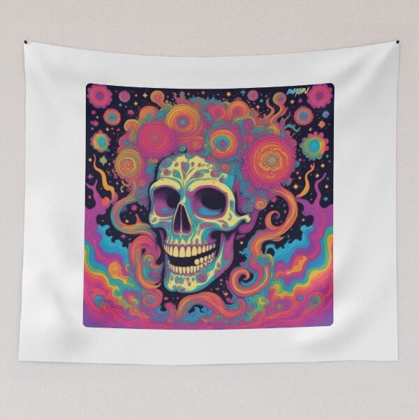 Item preview, DIA DE LOS MUERTOS LADY designed and sold by MYTHICAL ME.