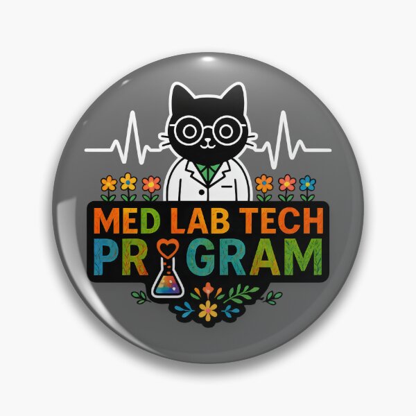 Item preview, Med Lab Tech Program Shirt – Cute Cat Scientist Medical Laboratory Technology Design for Students & Lab Workers designed and sold by ClinicalHubs.