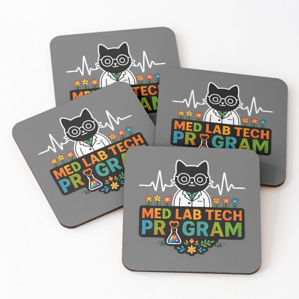 Item preview, Med Lab Tech Program Shirt – Cute Cat Scientist Medical Laboratory Technology Design for Students & Lab Workers designed and sold by ClinicalHubs.
