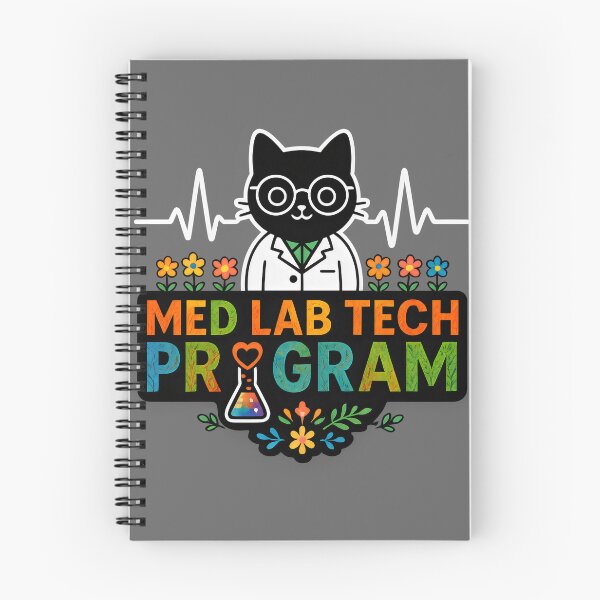Item preview, Med Lab Tech Program Shirt – Cute Cat Scientist Medical Laboratory Technology Design for Students & Lab Workers designed and sold by ClinicalHubs.