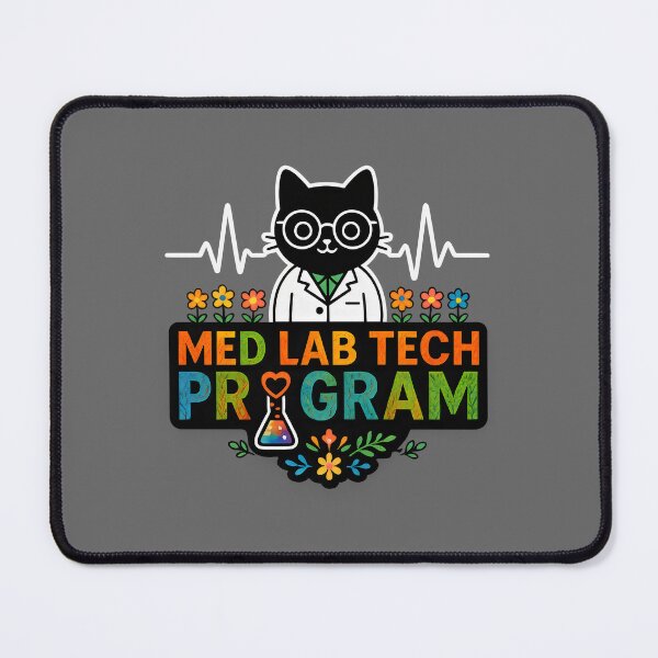 Item preview, Med Lab Tech Program Shirt – Cute Cat Scientist Medical Laboratory Technology Design for Students & Lab Workers designed and sold by ClinicalHubs.