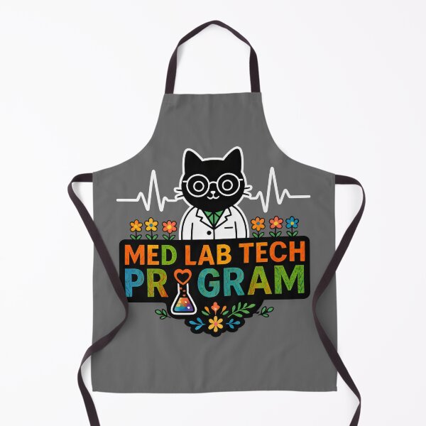 Item preview, Med Lab Tech Program Shirt – Cute Cat Scientist Medical Laboratory Technology Design for Students & Lab Workers designed and sold by ClinicalHubs.