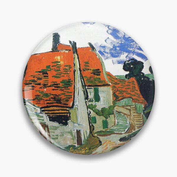 Item preview, Vincent Van Gogh - Street In Auvers-sur-oise designed and sold by st1art.