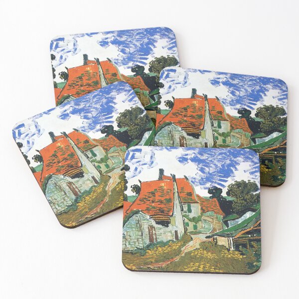 Item preview, Vincent Van Gogh - Street In Auvers-sur-oise designed and sold by st1art.