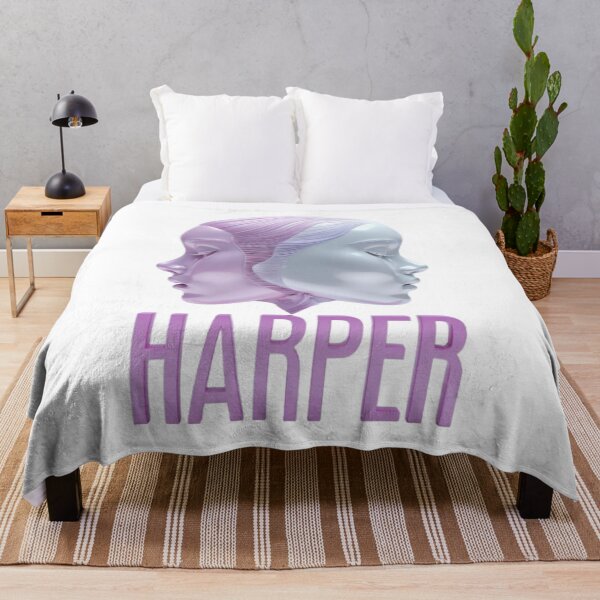 Item preview, Harper Gemini Twins – Zodiac Fantasy Name Art designed and sold by AlexLineArt.