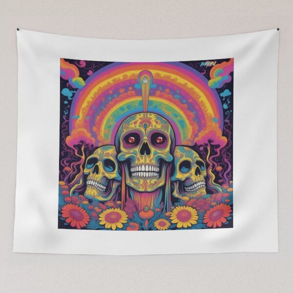 Item preview, DIA DE LOS MUERTOS THREE AMIGOS designed and sold by MYTHICAL ME.