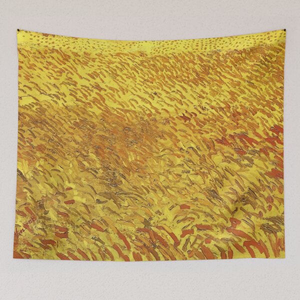 Item preview, Vincent Van Gogh - Summer Evening, Wheatfield With Setting Sun designed and sold by st1art.