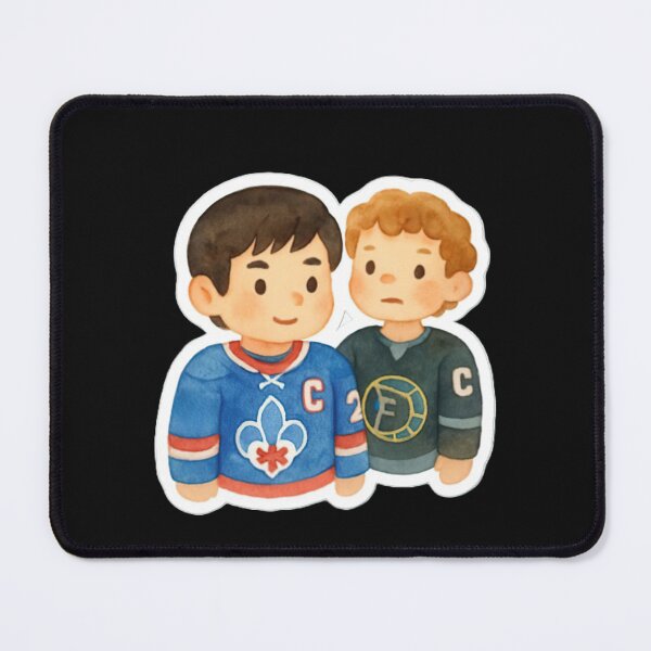 Item preview, Hollanov Hockey Romance Chibi Fan Art designed and sold by maitivi.