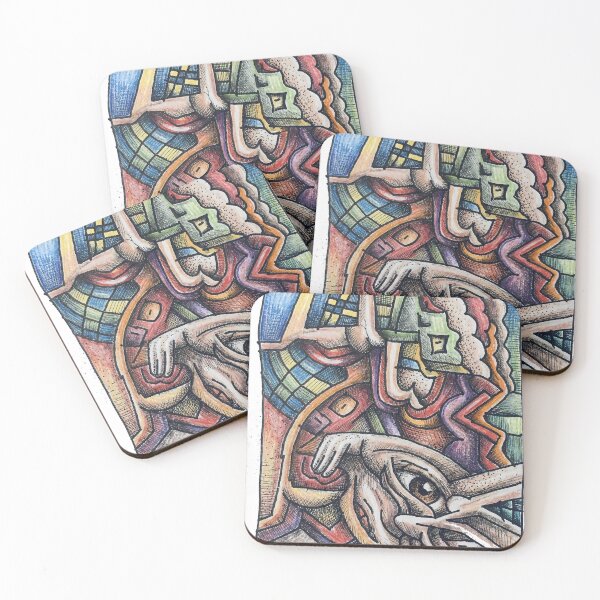 Item preview, 760 – Abstract Visionary Character Art designed and sold by BambaKchula.