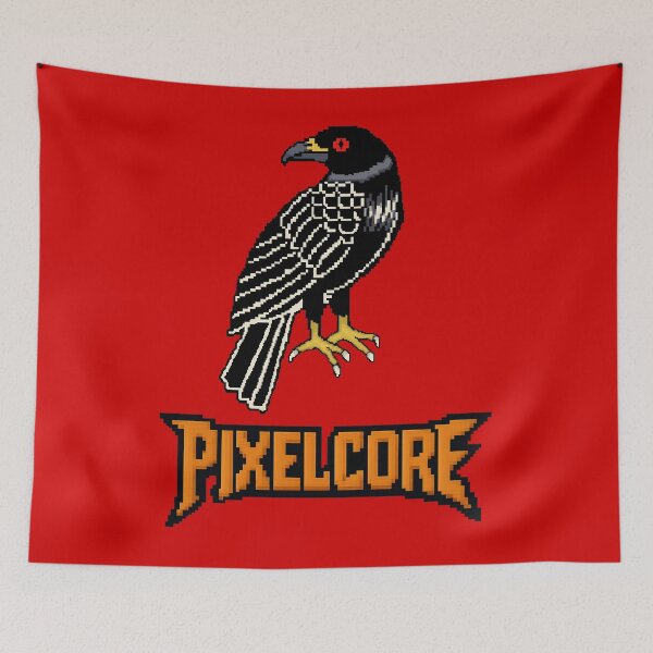 Item preview, Dark Crow Pixel Art {PIXELCORE} designed and sold by PIXELCORE-TEE.