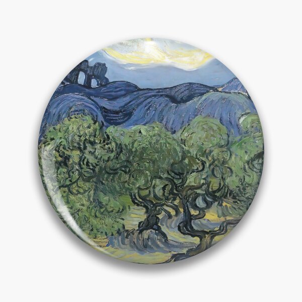 Item preview, Vincent Van Gogh - The Alpilles With Olive Trees In The Foreground designed and sold by st1art.
