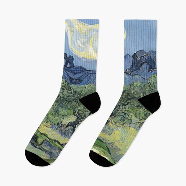 Item preview, Vincent Van Gogh - The Alpilles With Olive Trees In The Foreground designed and sold by st1art.
