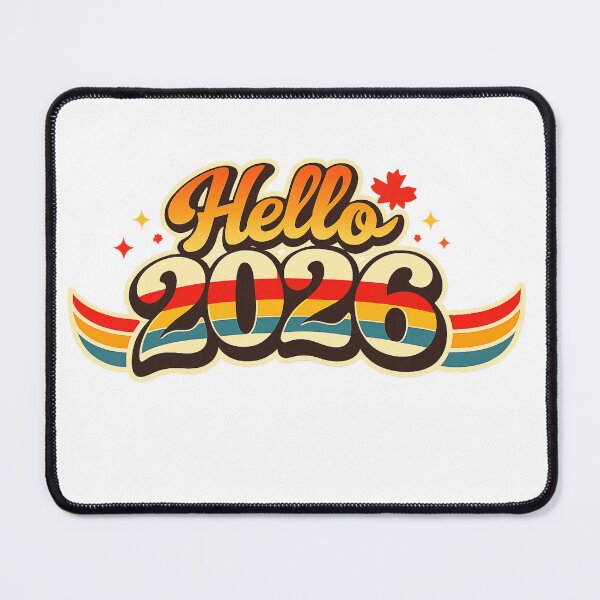 Item preview, Hello 2026 – Retro Vintage New Year Design | Canada Motivation T-shirt designed and sold by mocci10.