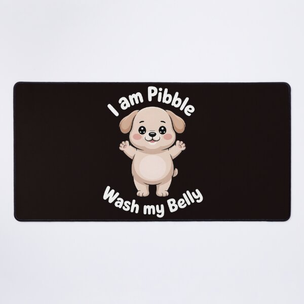 Item preview, I Am Pibble Wash My Belly – Funny Dog Meme with Puppy Energy designed and sold by Redgiant87x.