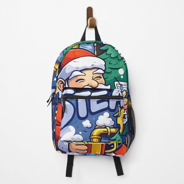 Item preview, Tis the Steamson Steampunk Christmas Santa Claus Plague Doctor Holiday designed and sold by DrawHandArt.