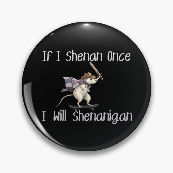 Item preview, I Will Shenanigan Funny Rat Design designed and sold by Marsh & Lump.