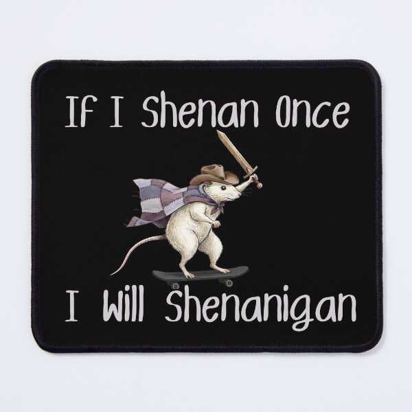 Item preview, I Will Shenanigan Funny Rat Design designed and sold by Marsh & Lump.