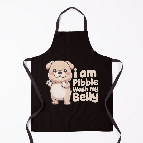 Item preview, I Am Pibble Wash My Belly – Adorable Funny Dog Saying designed and sold by Redgiant87x.