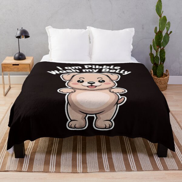 Item preview, I Am Pibble Wash My Belly – Funny Dog Lover Meme designed and sold by Redgiant87x.