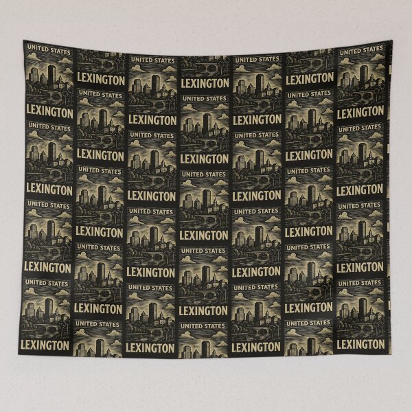 Item preview, Lexington USA Linocut Style  designed and sold by Thistle-TShop.