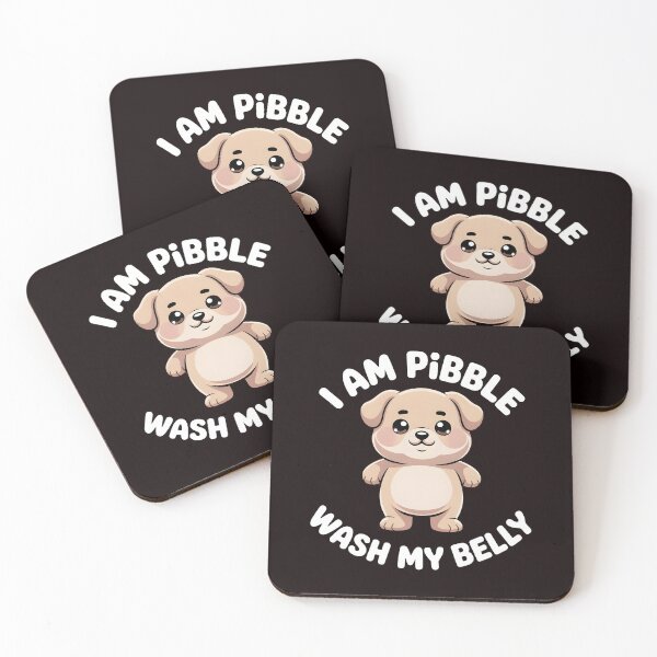 Item preview, I Am Pibble Wash My Belly – Sweet Pibble Humor Design designed and sold by Redgiant87x.