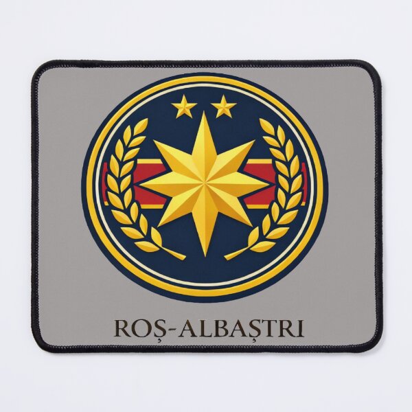 Item preview, Roș-Albaștri Football Emblem | Romanian Club Fan Design designed and sold by NOVAWEARIT.