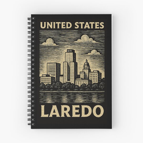 Item preview, Laredo USA Linocut Style  designed and sold by Thistle-TShop.