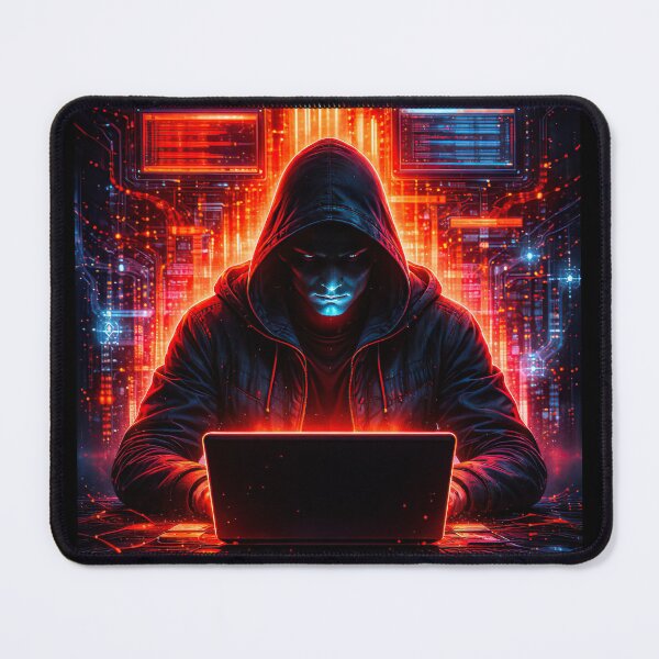 Item preview, Futuristic Hacker in Cyberpunk designed and sold by JrSkDesign ✅ .