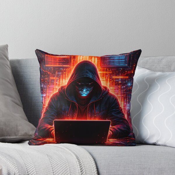 Item preview, Futuristic Hacker in Cyberpunk designed and sold by JrSkDesign ✅ .