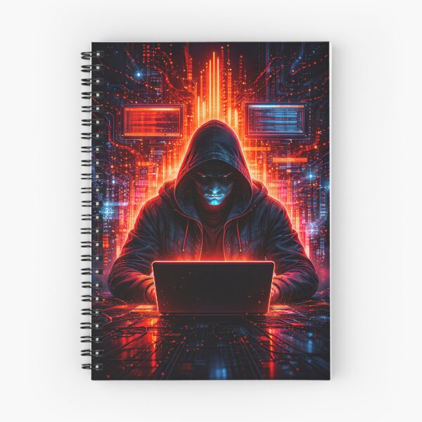 Item preview, Futuristic Hacker in Cyberpunk designed and sold by JrSkDesign ✅ .