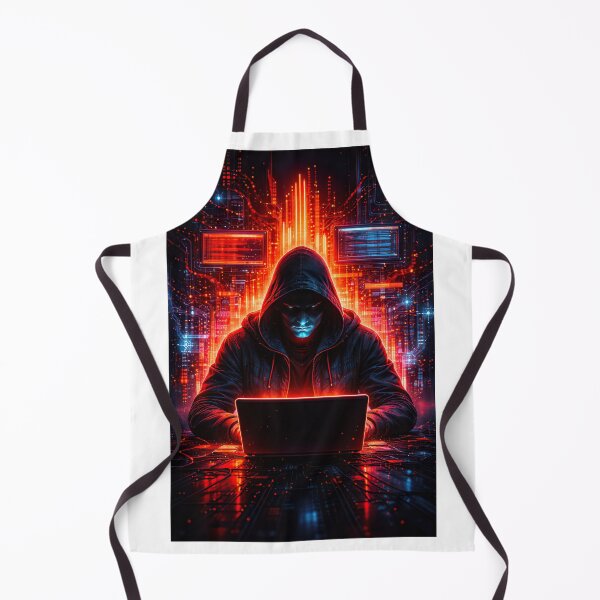 Item preview, Futuristic Hacker in Cyberpunk designed and sold by JrSkDesign ✅ .