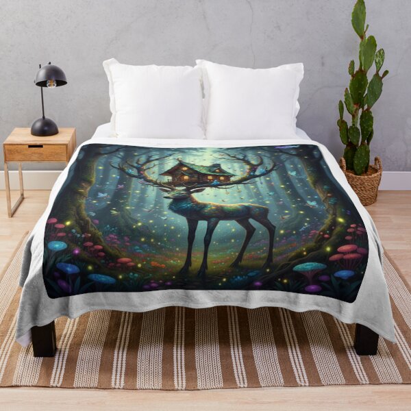 Item preview, mystic stag designed and sold by MYTHICAL ME.