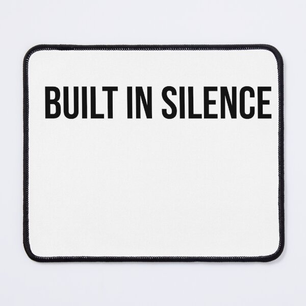 Item preview, Built in Silence – Minimalist Motivational Quote Design designed and sold by RICHKIDSSTUDIO.