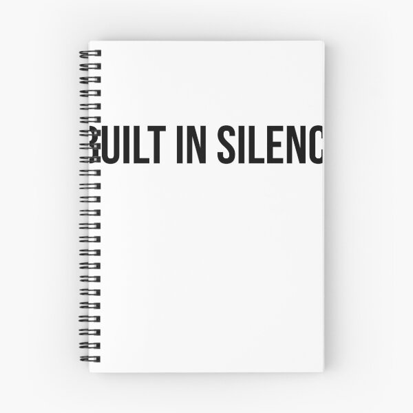 Item preview, Built in Silence – Minimalist Motivational Quote Design designed and sold by RICHKIDSSTUDIO.